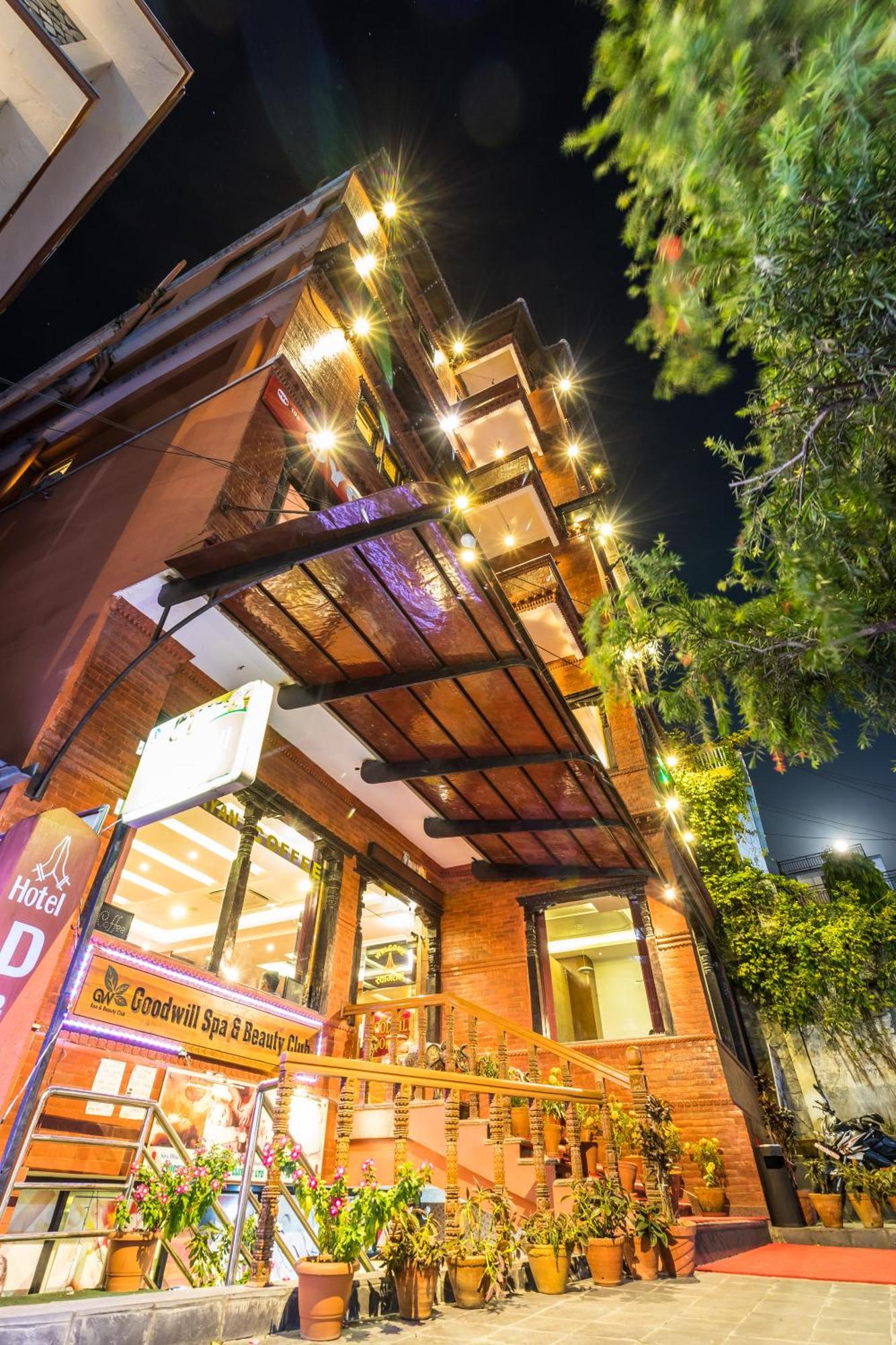 Hotel Pokhara Goodwill Bagian luar foto